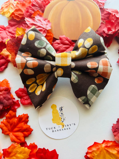 It's Fall Y'all Slip Over the Collar Bow Tie