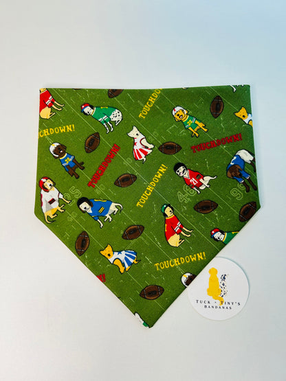 Touchdown Slip Over the Collar Bandana