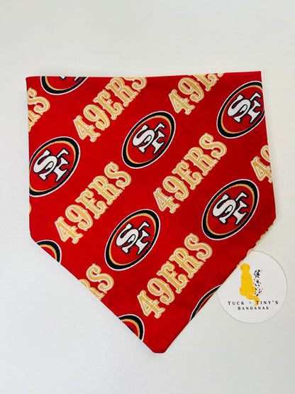 San Francisco 49ers Slip Over the Collar Bandana