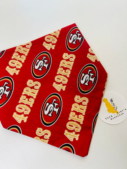 San Francisco 49ers Slip Over the Collar Bandana