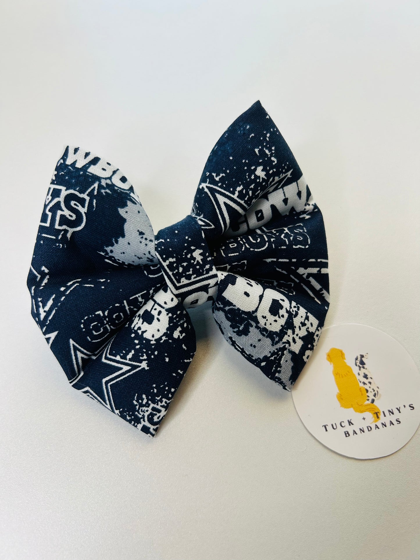 Dallas Cowboys Slip Over the Collar Bow Tie