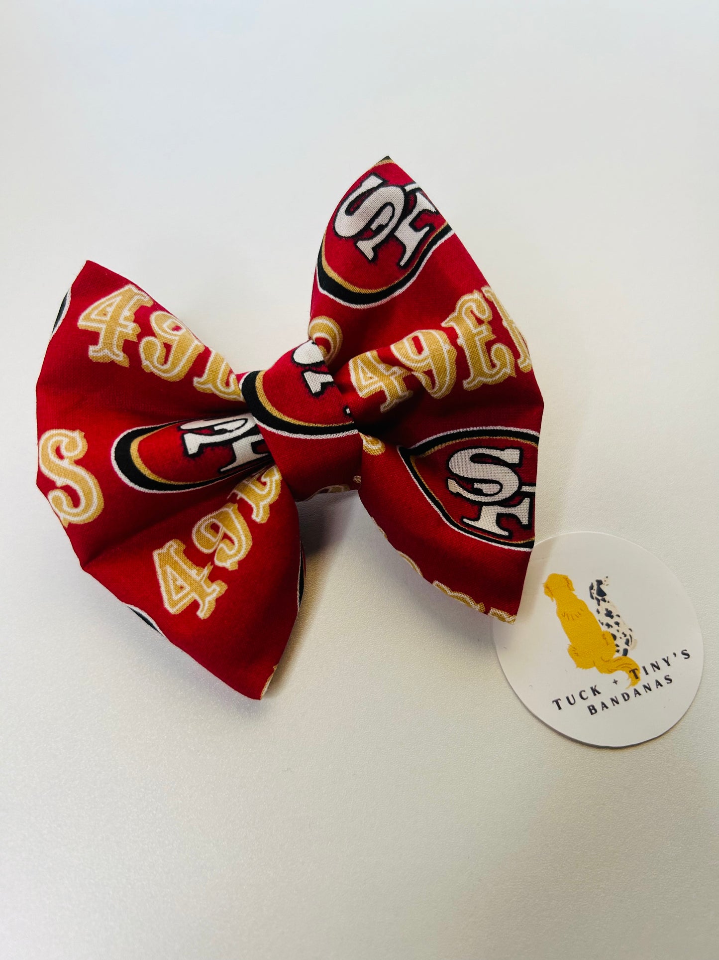 San Francisco 49ers Slip Over the Collar Bow Ties