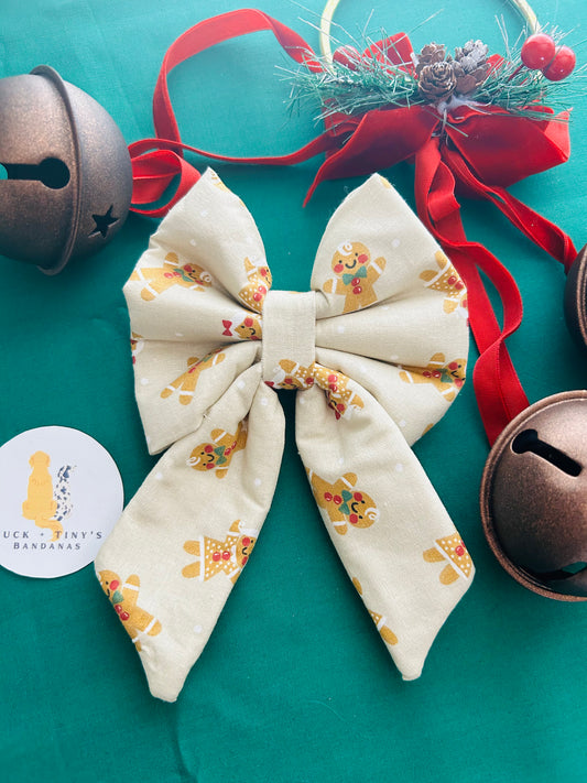 Oh Gingersnaps Slip Over the Collar Sailor Bow