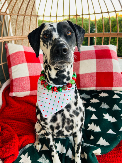 Santa's Little Elf Beaded Necklace