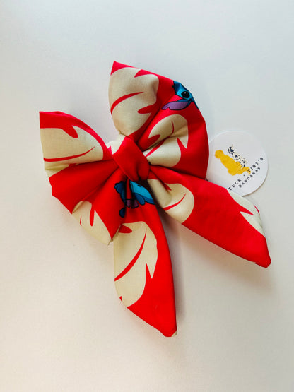Hawaiian Roller Coaster Slip Slip Over the Collar Sailor Bow