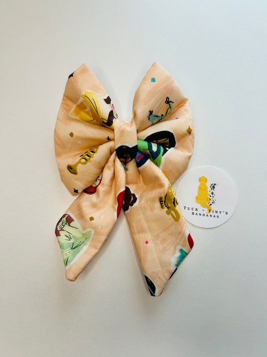 The Princesses Slip Over the Collar Sailor Bow