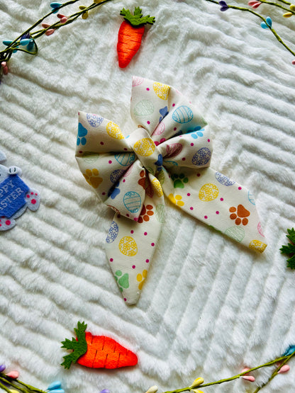 A Little Egg-stra Slip Over the Collar Sailor Bow