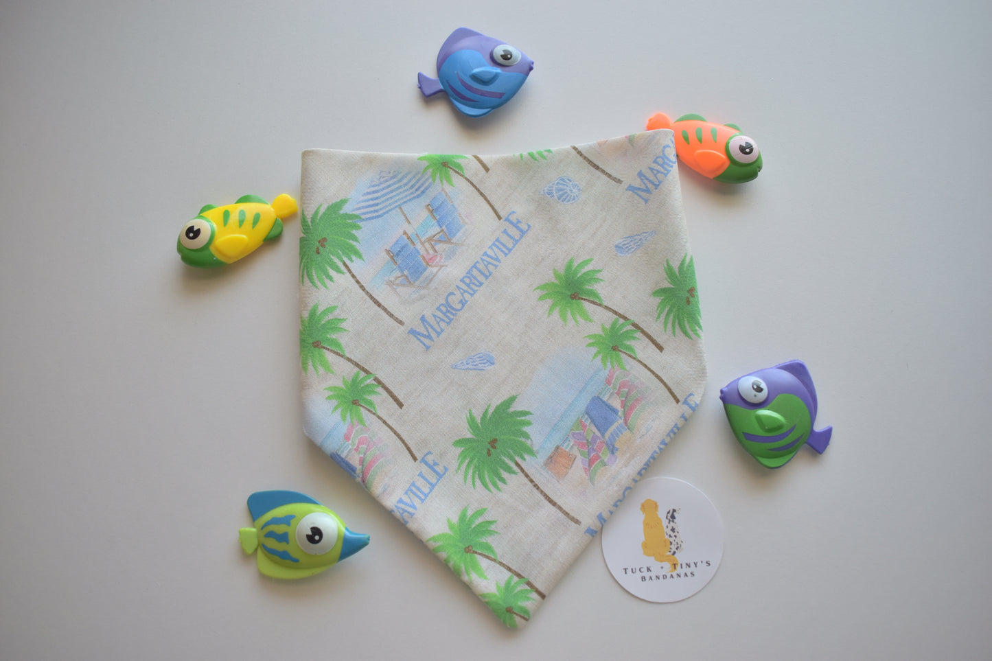 Margaritaville Slip Over the Collar Bandana